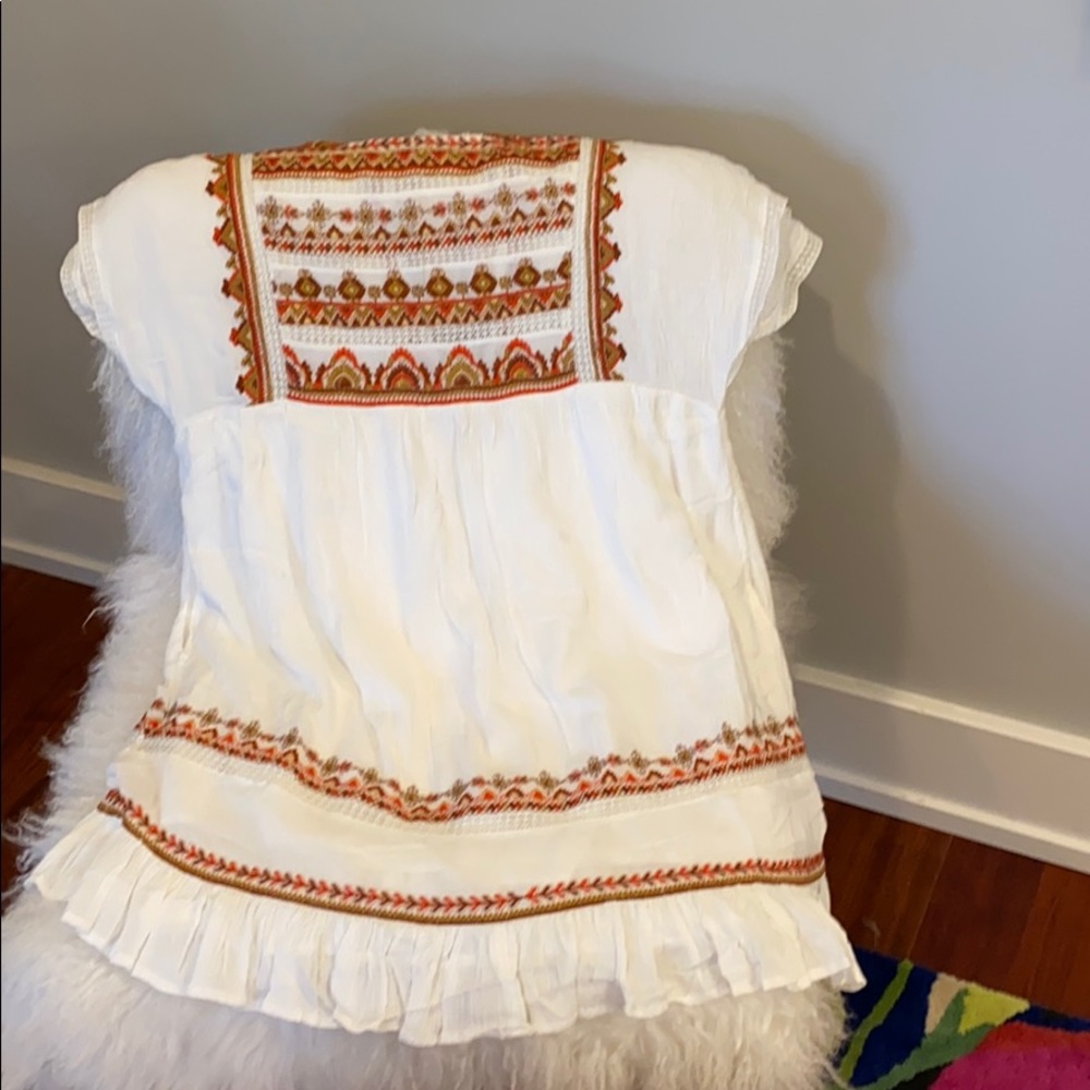 Free People sunrise wanderer mini dress